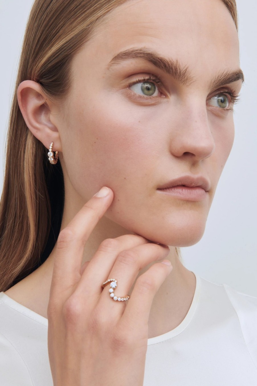 Bijoux Sophie Bille Brahe | Boucles D'Oreilles Ensemble En Or