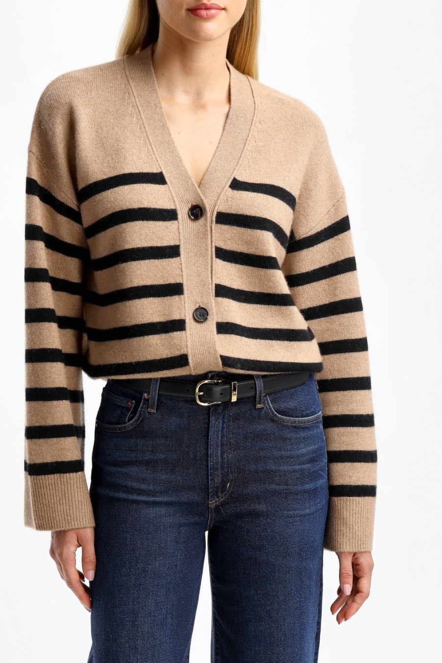Vetements Rails | Cardigan Geneva En Camel/Noir