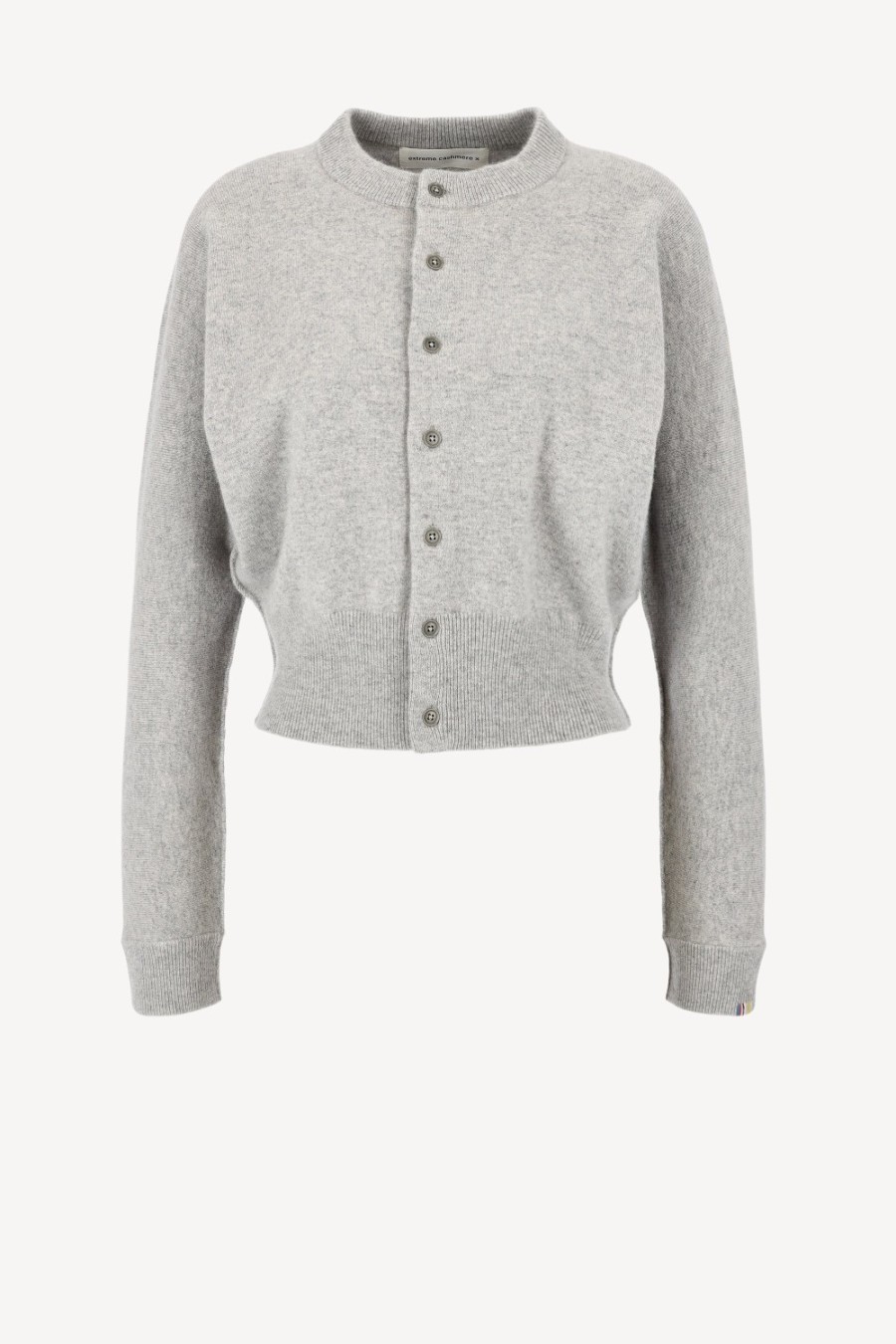 Vetements Extreme Cashmere | Cardigan Blouson N° 257 En Gris