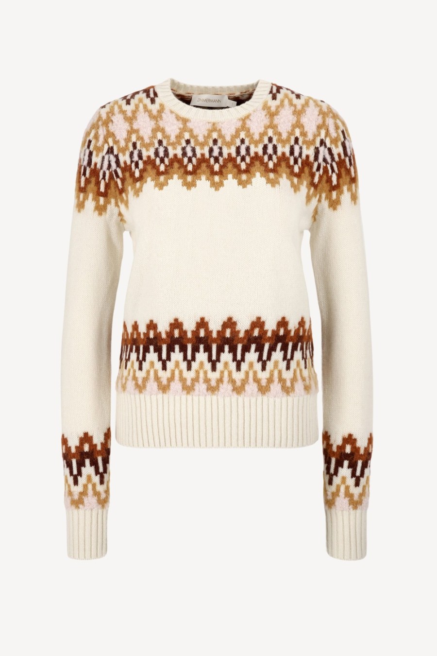 Vetements Zimmermann | Pull Lyrical Fair Isle En Multi