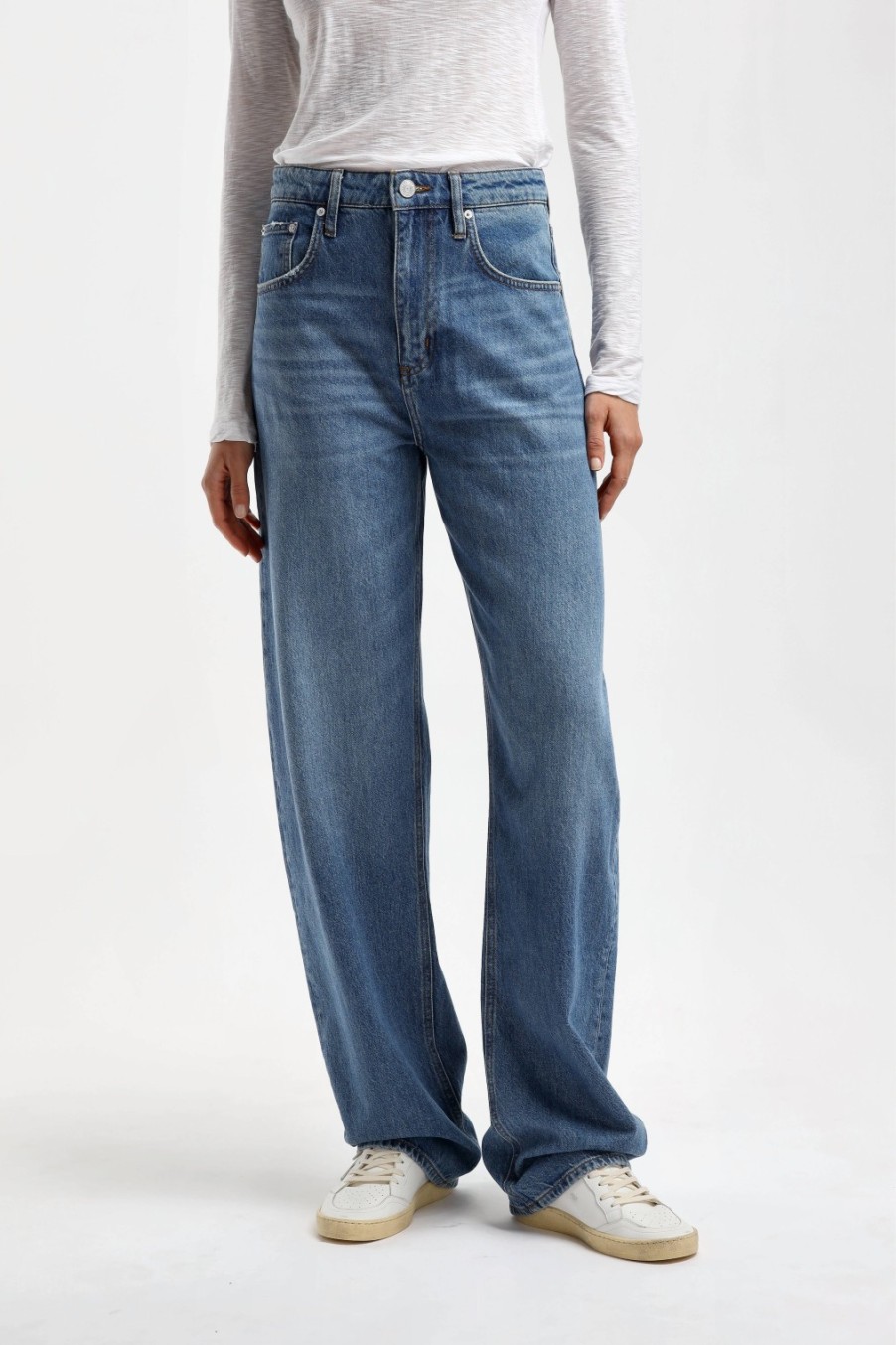 Vetements Frame | Jeans Long Barrel A Caramia
