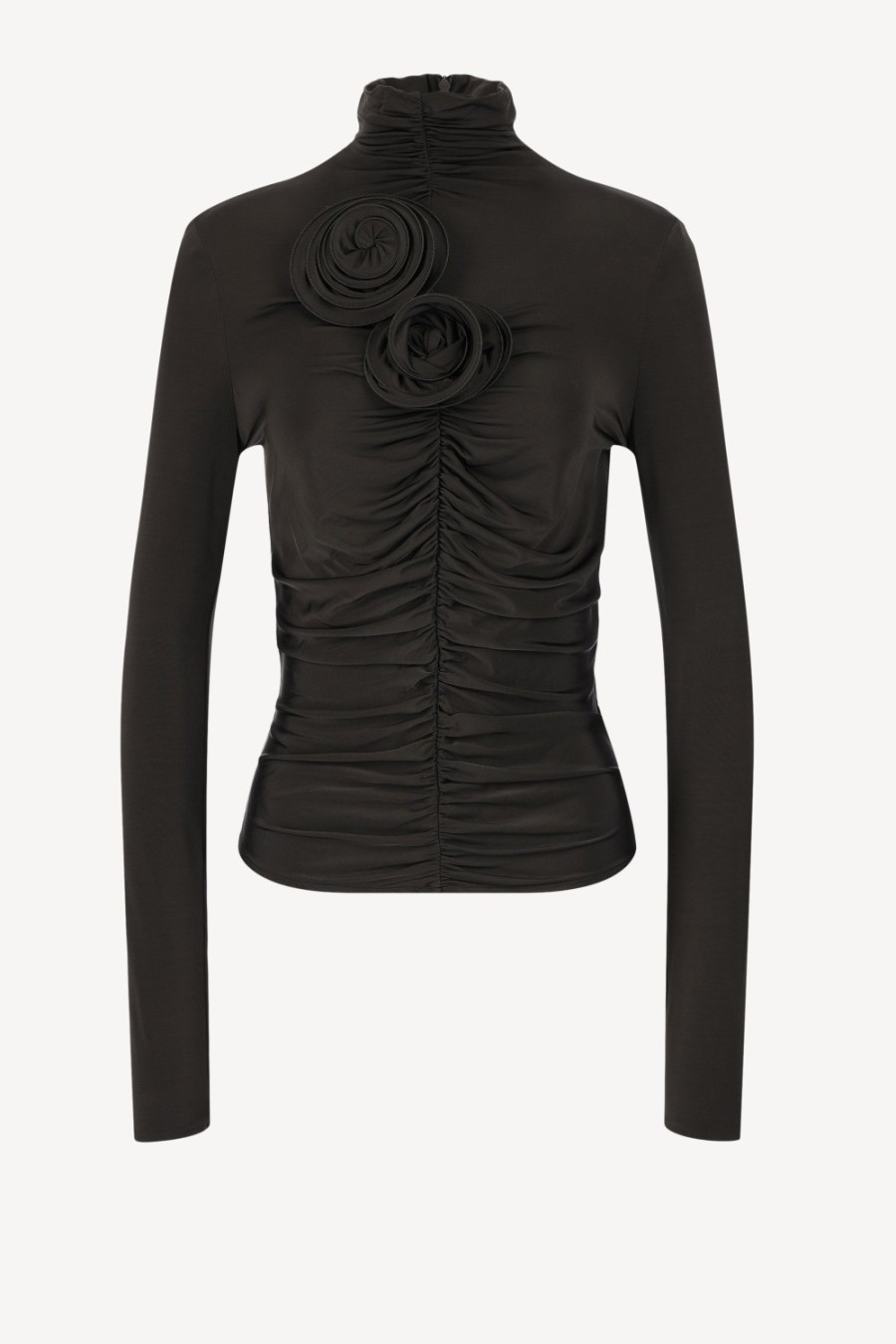 Vetements Magda Butrym | Blouse Twisted En Marron