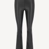 Vetements SPRWMN | Pantalon En Cuir Micro Flare En Noir