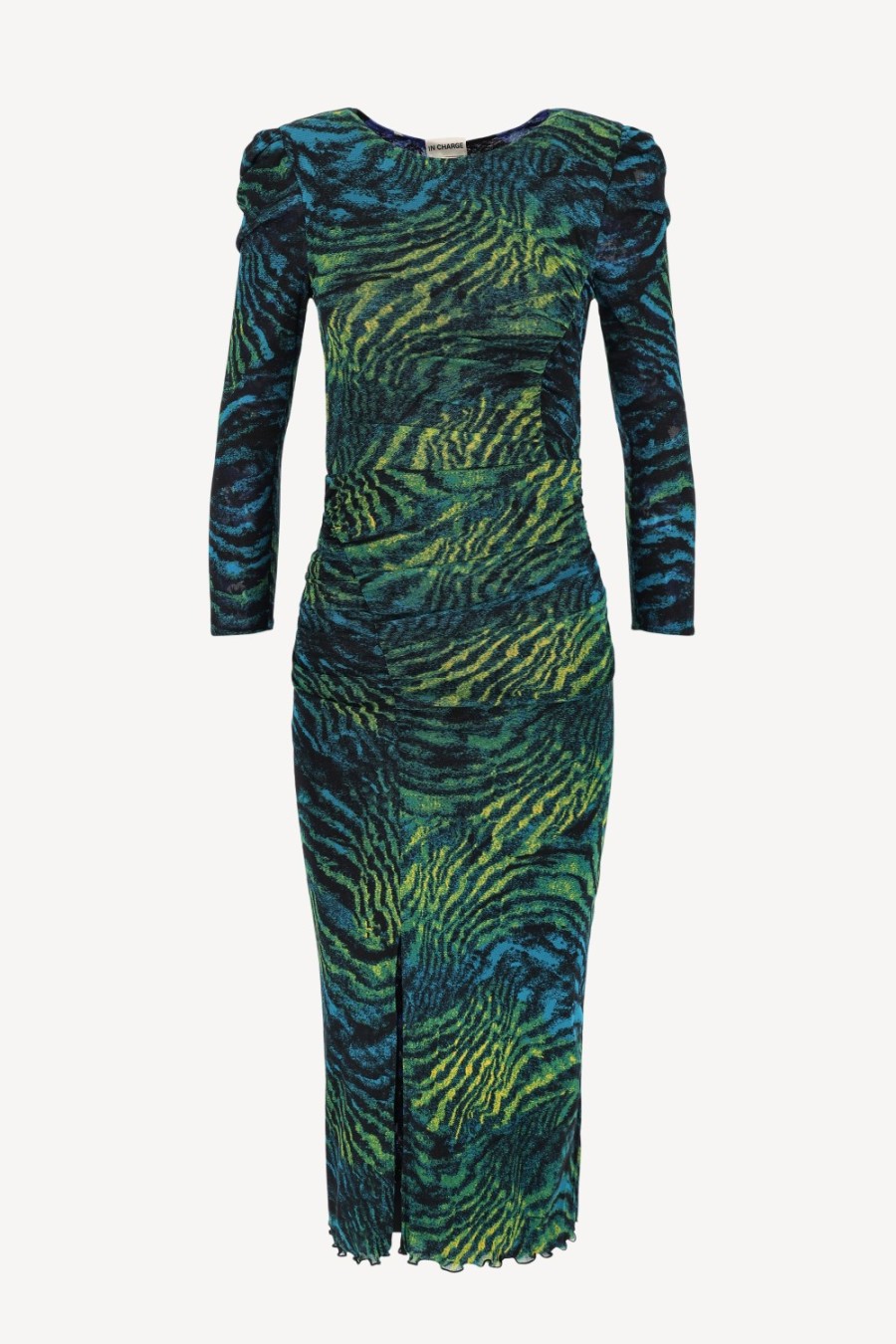 Vetements Diane von Furstenberg | Robe Priyanka En Bleu Moire