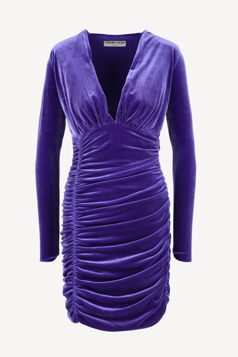 Vetements Chiara Boni | Robe Yori Velvet A Inchiostro