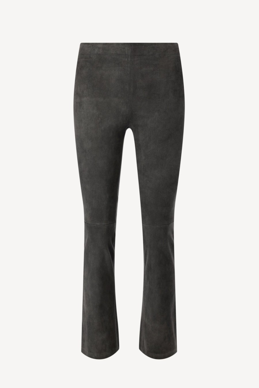 Vetements Stouls | Pantalon En Cuir Velours Jp Twenty A Chartreux