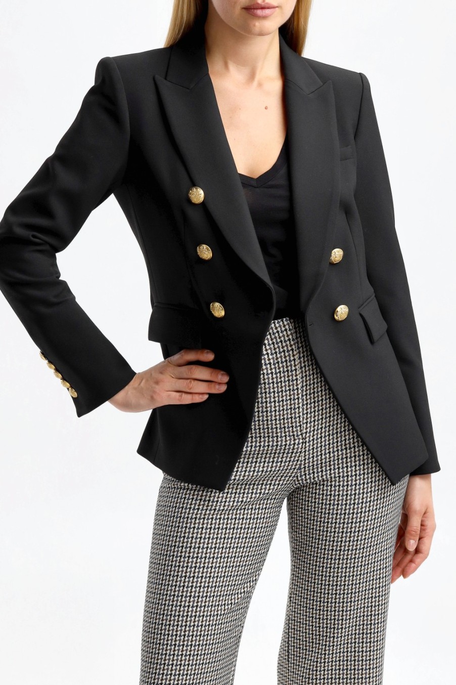 Vetements Veronica Beard | Blazer Miller Dickey En Noir