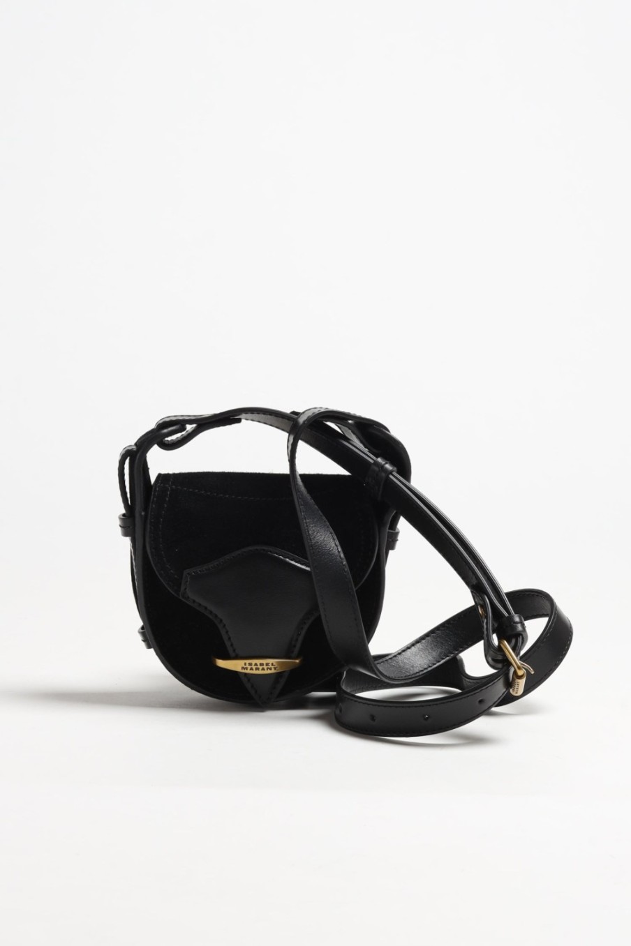 Sacs Isabel Marant | Sac Botsy Mini Suede En Noir
