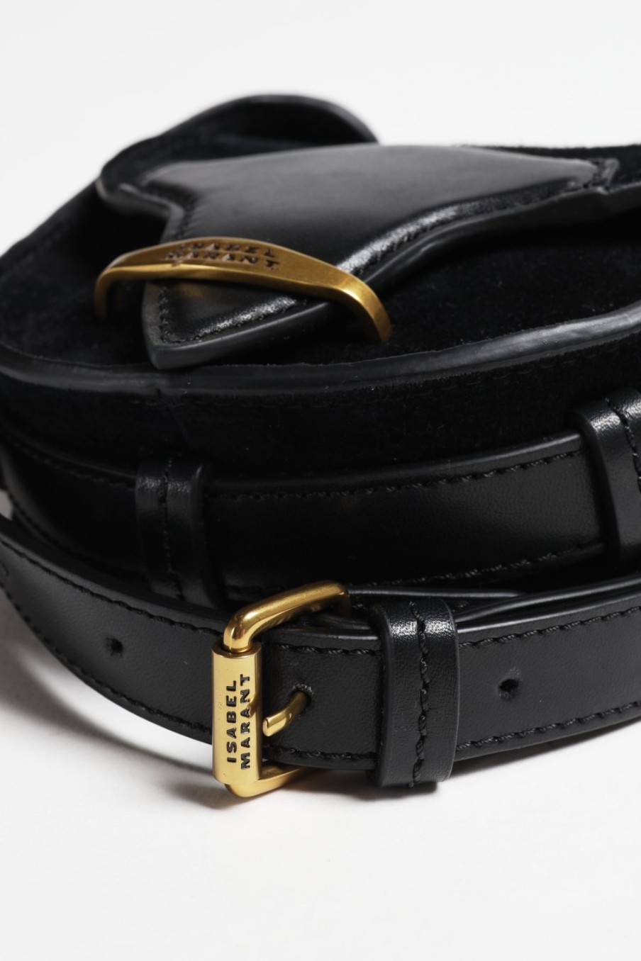 Sacs Isabel Marant | Sac Botsy Mini Suede En Noir