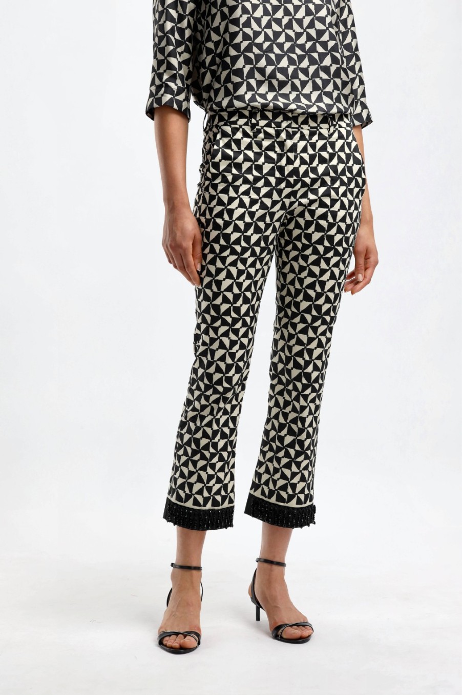 Vetements S Max Mara | Pantalon Nereo En Ecru