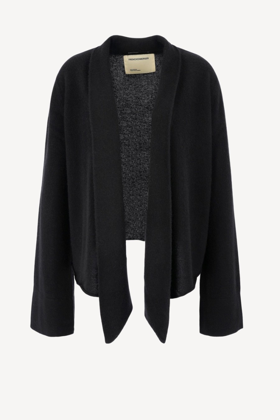 Vetements Frenckenberger | Cardigan Short Cross En Noir