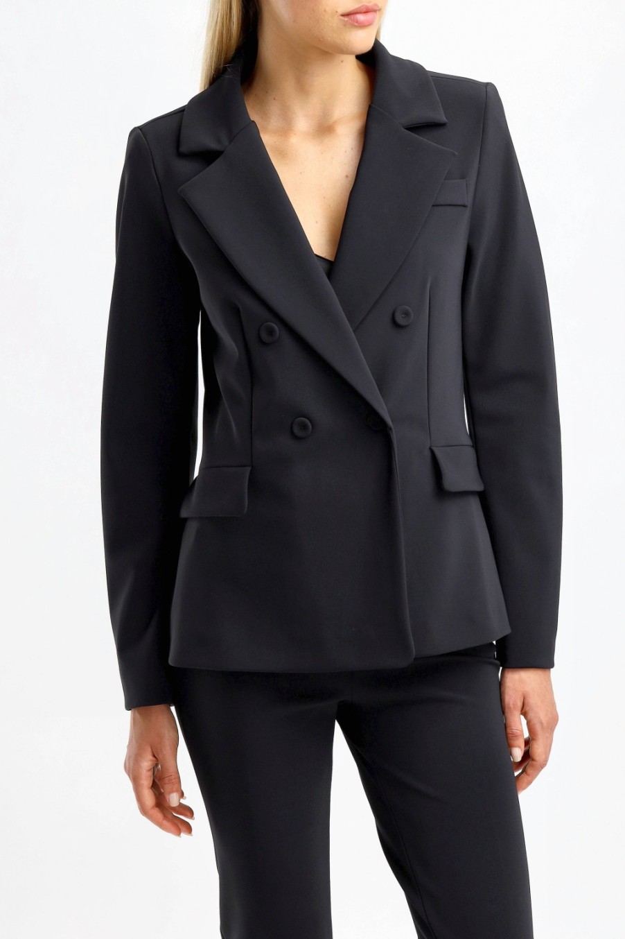 Vetements Chiara Boni | Blazer Goldieau En Noir