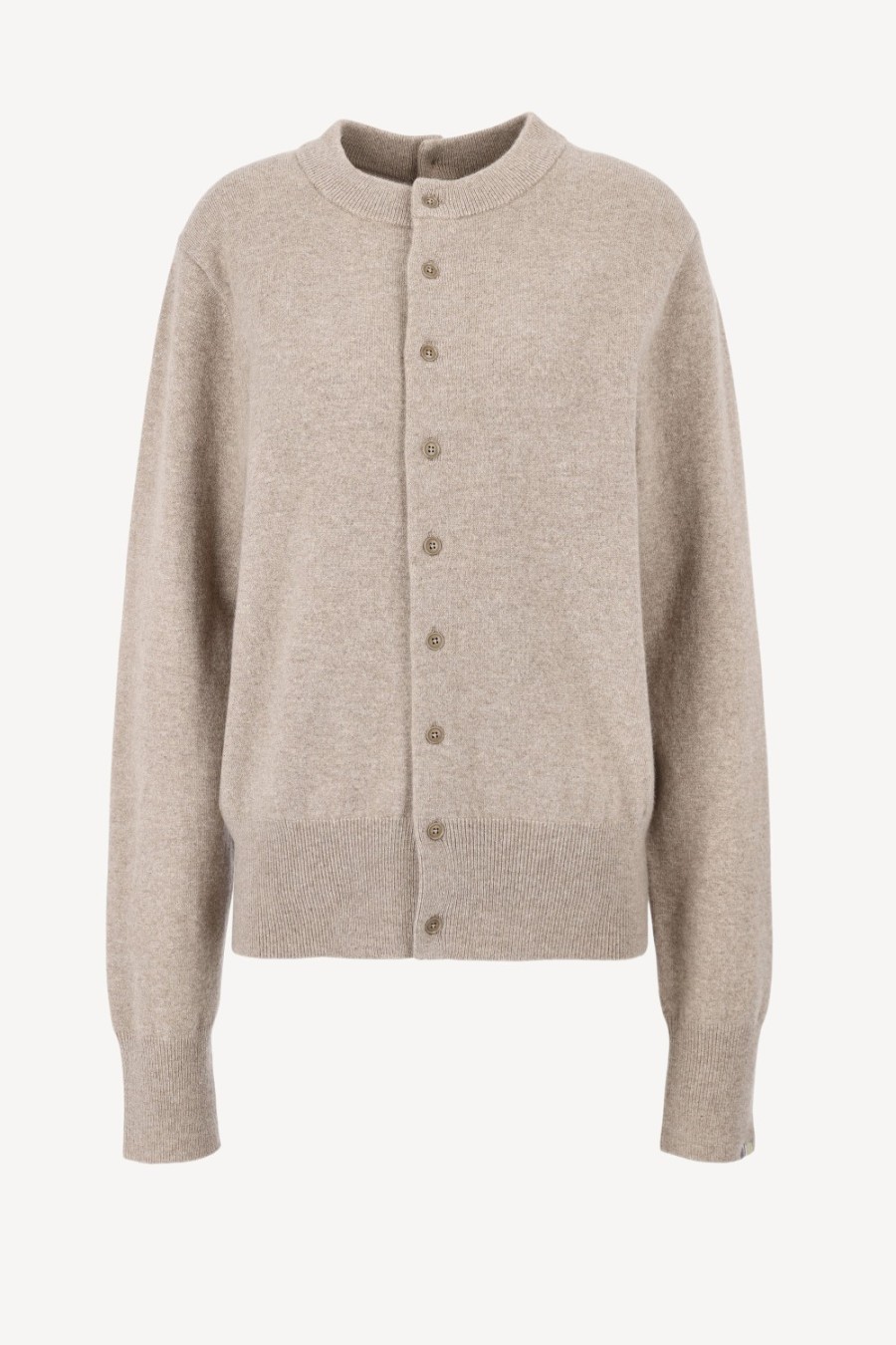 Vetements Extreme Cashmere | Cardigan Be Game N°283 En Sable