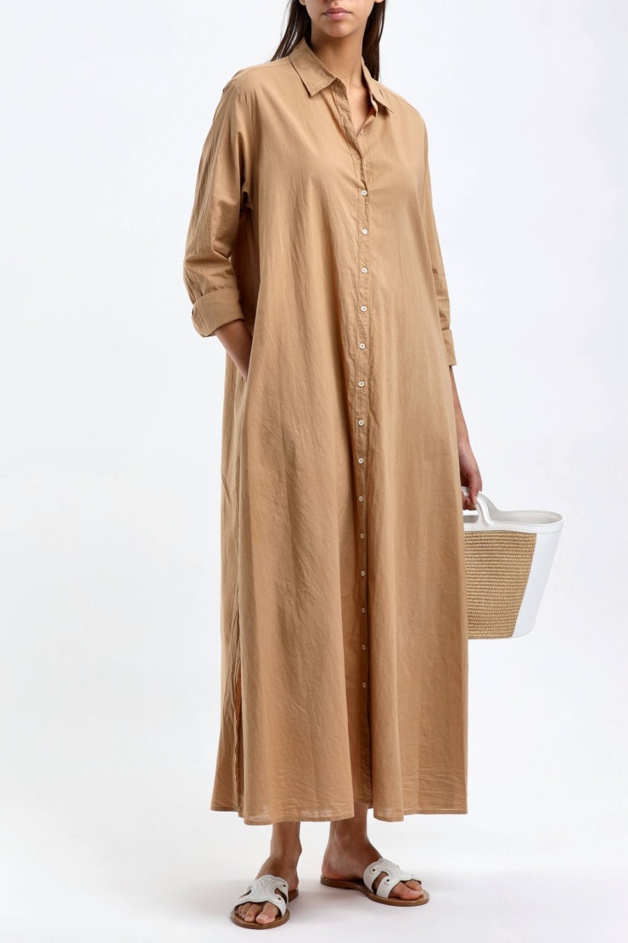 Vetements Xirena | Robe Sol En Hazelnut