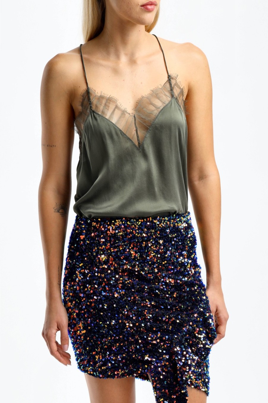 Vetements IRO | Top Berwyn A Olive Night