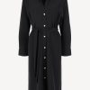 Vetements Vince | Robe Chemisier Noire