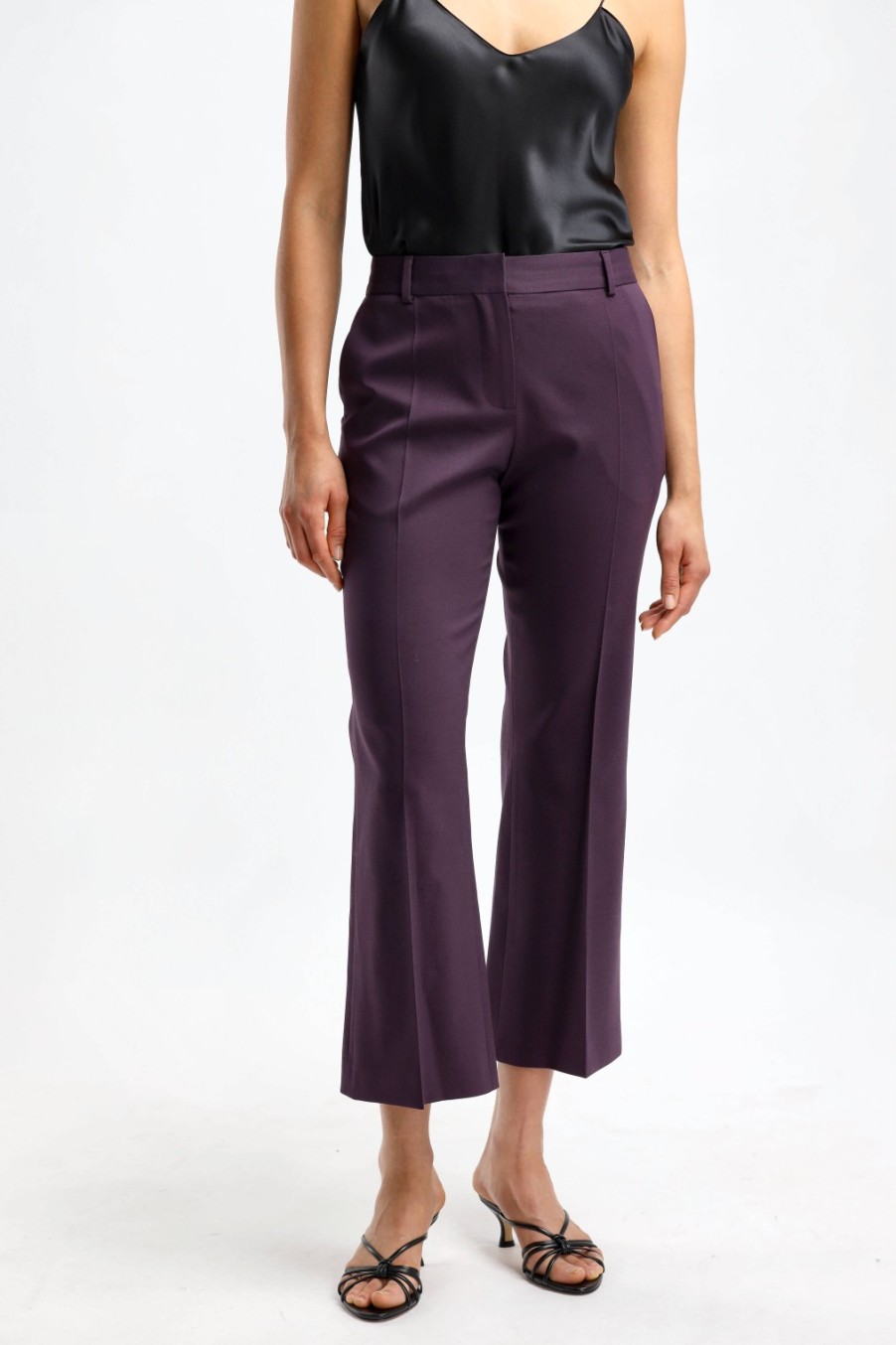 Vetements Altuzarra | Pantalon Fossett En Aubergine