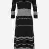 Vetements Proenza Schouler | Robe Matte Stripe En Noir