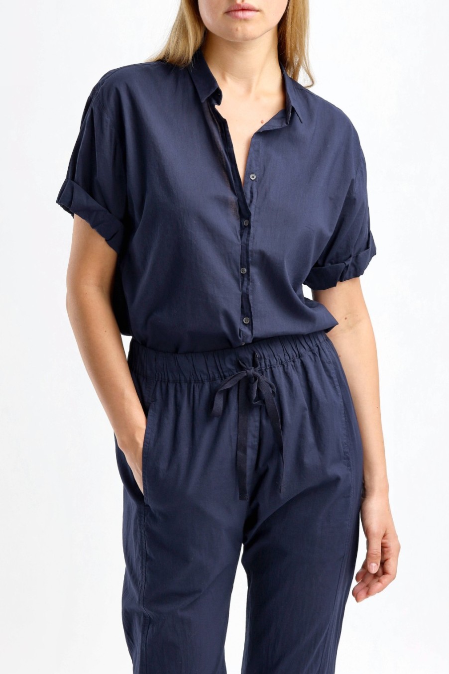 Vetements Xirena | Blouse Channing En Bleu Profond