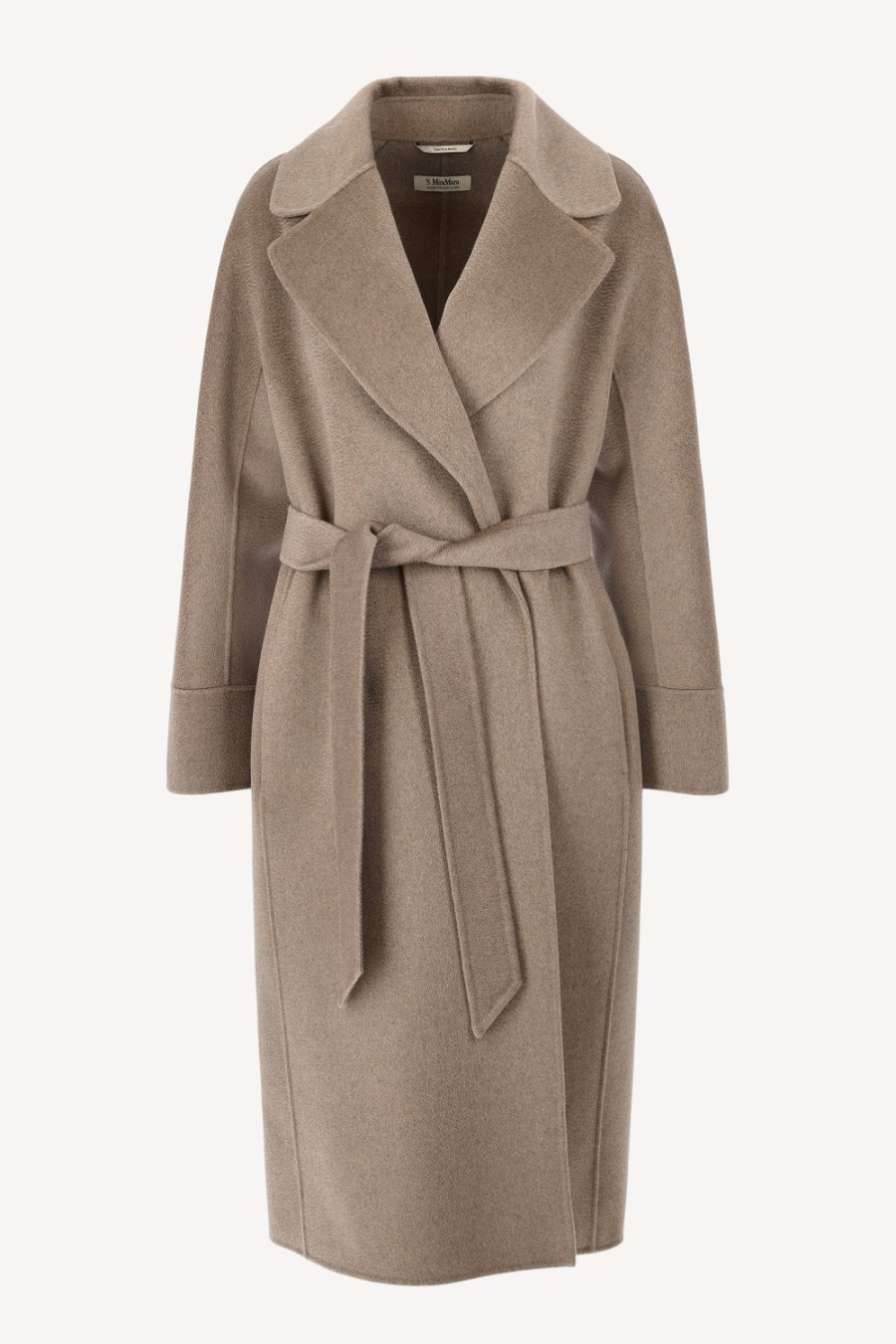 Vetements S Max Mara | Manteau Zurigo En Gris Pigeon