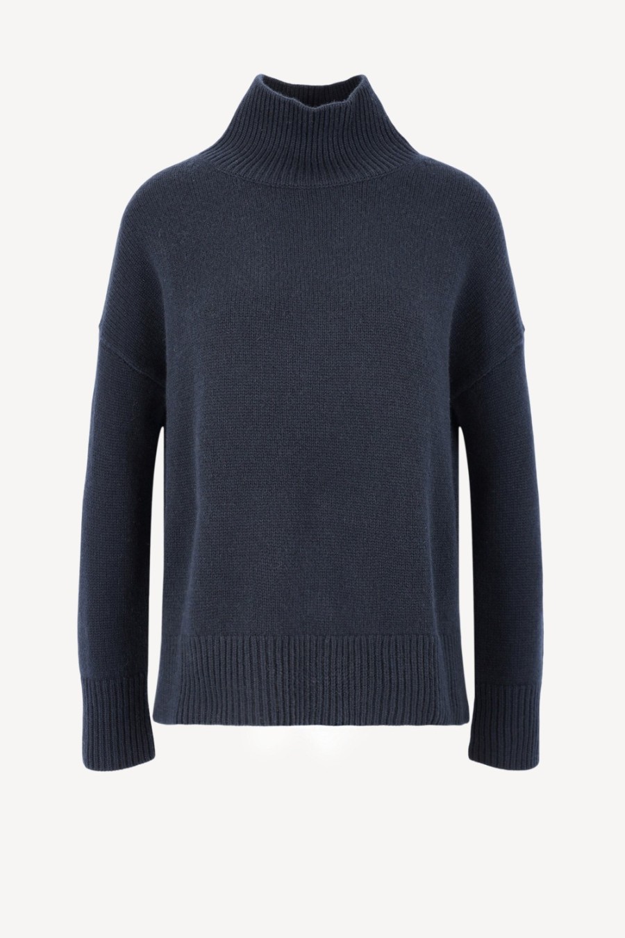 Vetements Kujten | Pull Ulla En Marine Fonce