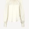 Vetements Veronica Beard | Blouse Khoa En Blanc Casse