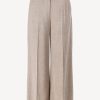 Vetements Toteme | Pantalon Wide Fluid Marron Clair
