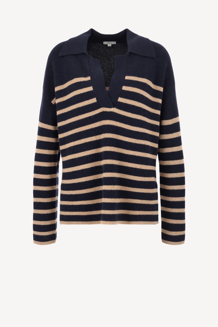 Vetements Rails | Pullover Harris En Camel/Navy