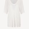 Vetements Anine Bing | T-Shirt Vale En Blanc