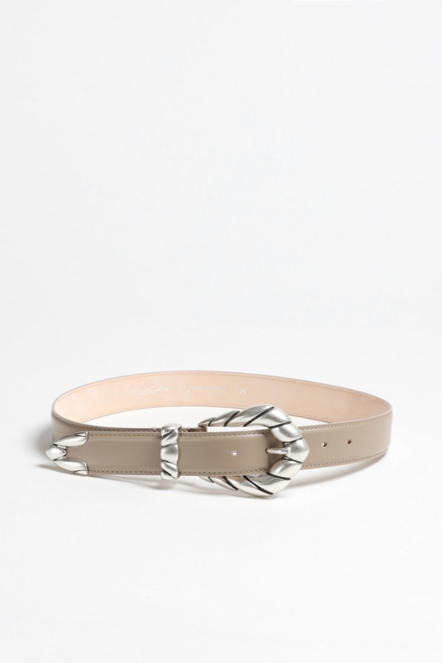 Accessoires IRO | Ceinture Embella En Latte/Argent