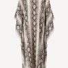 Vetements Michael Kors Collection | Caftan Python En Taupe