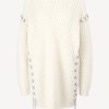 Vetements Giuseppe Di Morabito | Robe Aran En Blanc Laiteux