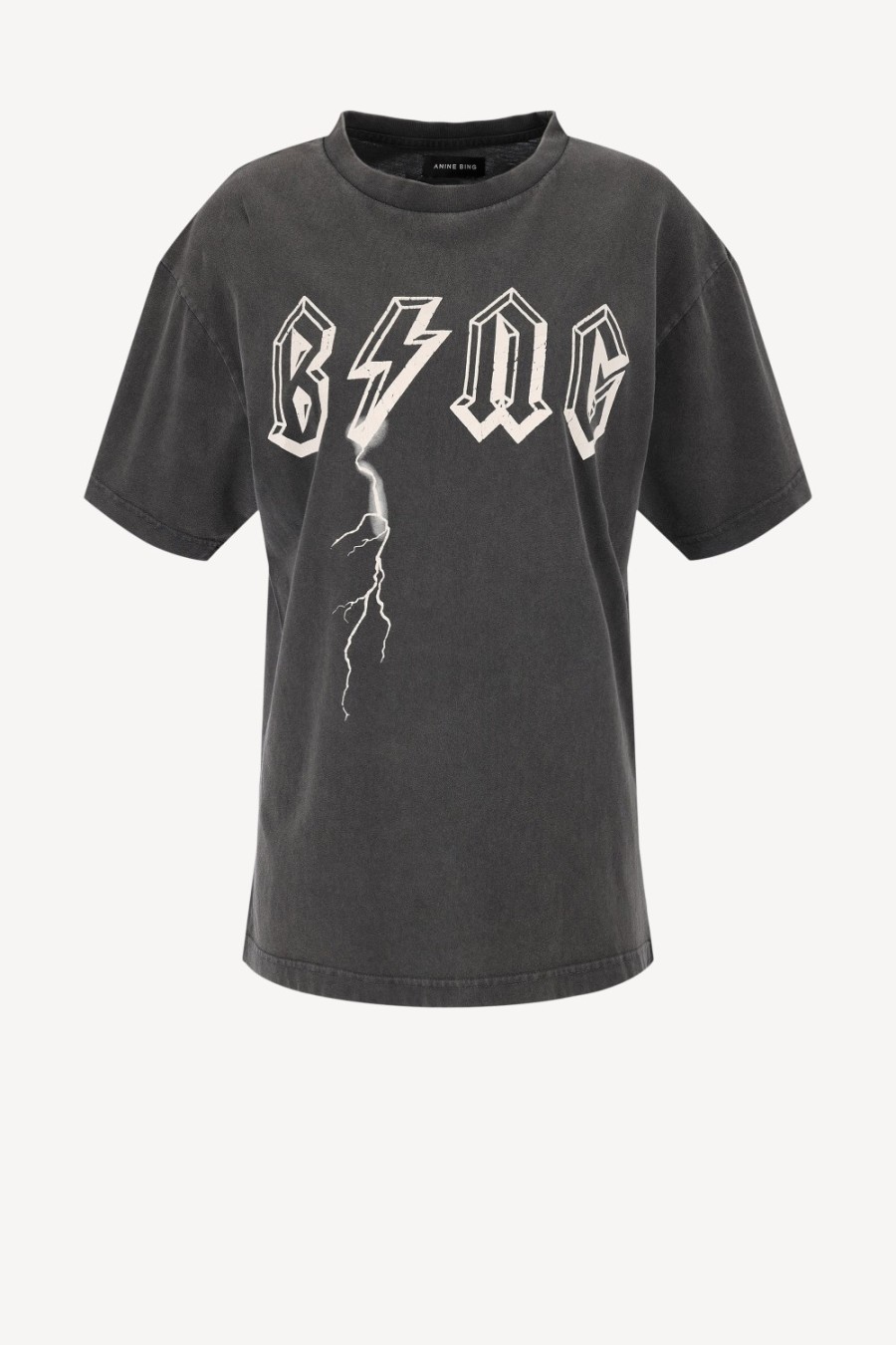 Vetements Anine Bing | T-Shirt Bing Bolt En Noir