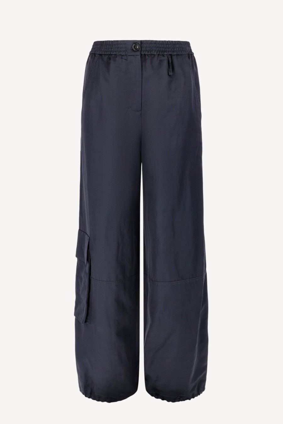 Vetements Dorothee Schumacher | Pantalon Slouchy Coolness En Marine Fonce