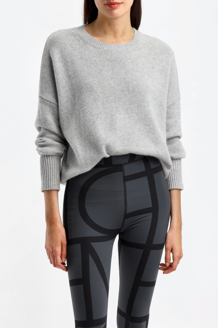 Vetements Lisa Yang | Pull Mila En Gris Colombe