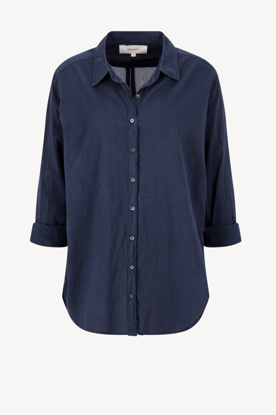 Vetements Xirena | Blouse Beau En Bleu Marine
