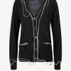 Vetements R13 | Cardigan Chain Embellished En Noir