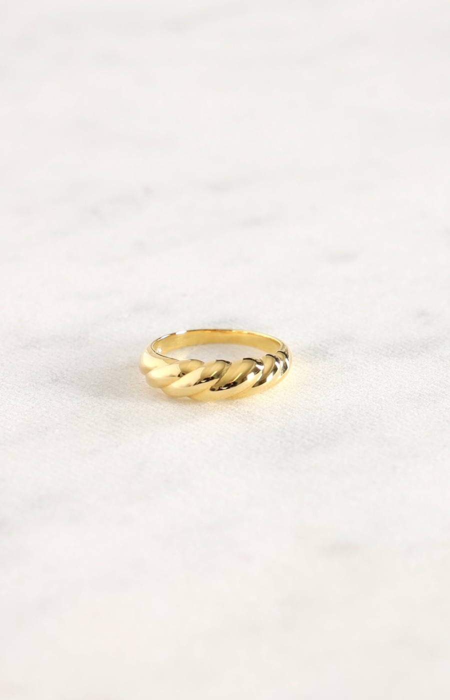 Bijoux Nina Kastens Jewelry | Bague Wavy En Or
