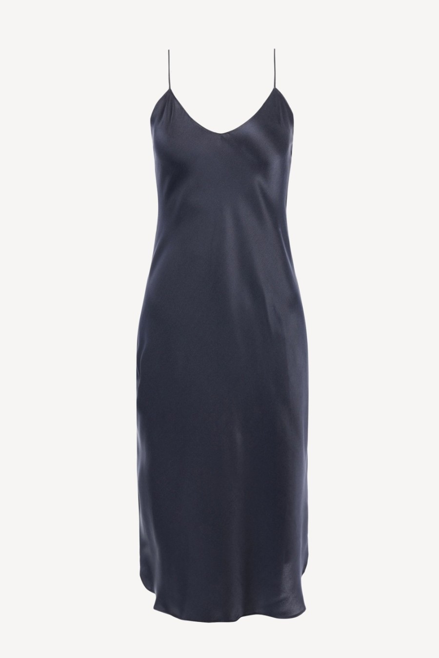 Vetements Nili Lotan | Robe Short Cami En Marine Fonce