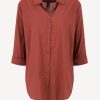 Vetements Xirena | Blouse Beau In Brick Red