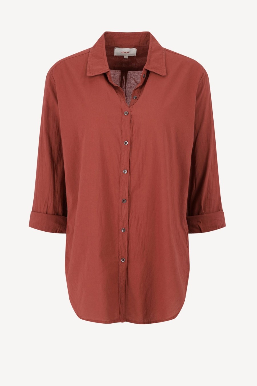 Vetements Xirena | Blouse Beau In Brick Red