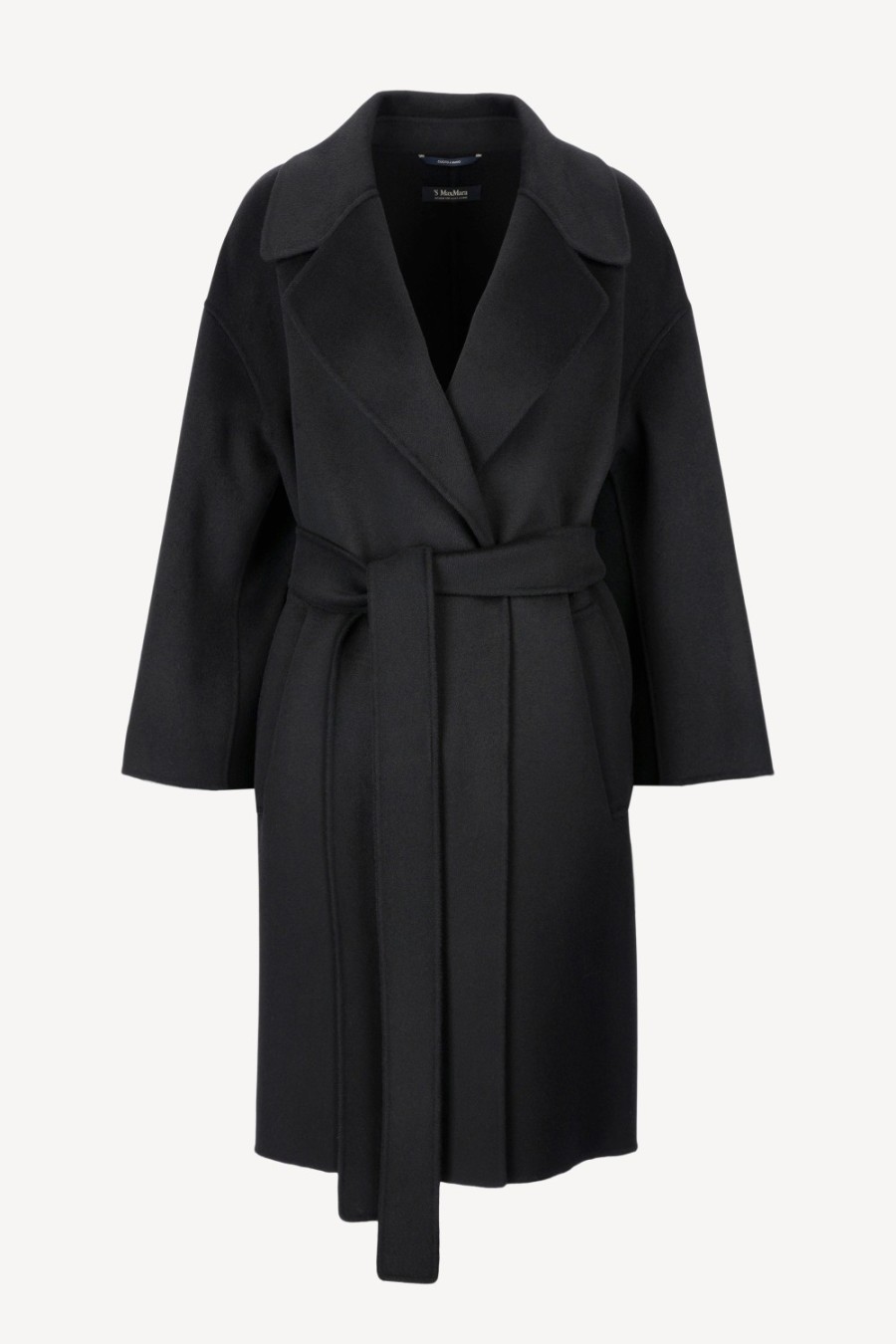 Vetements S Max Mara | Manteau Africa En Noir