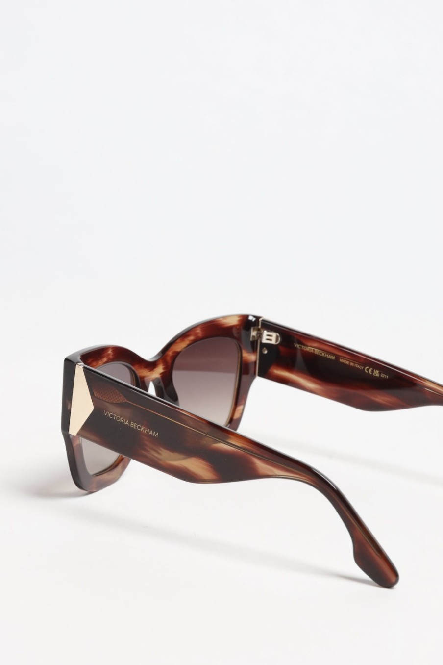 Accessoires Victoria Beckham | Lunettes De Soleil Vb652S En Marron Fonce