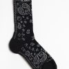 Accessoires Alanui | Chaussettes Bandana En Noir