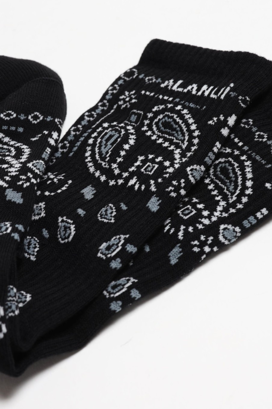 Accessoires Alanui | Chaussettes Bandana En Noir