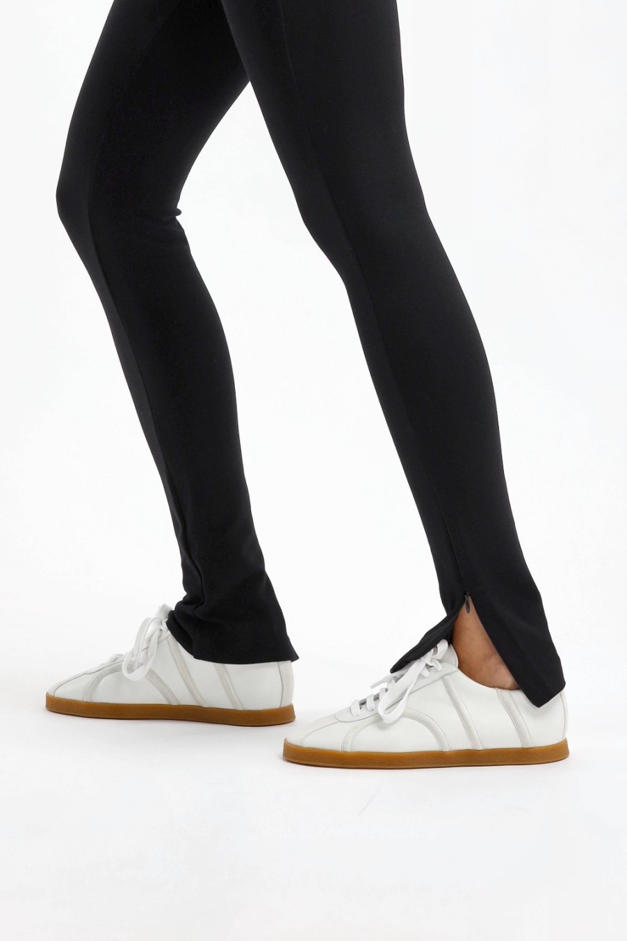 Vetements Toteme | Leggings Zip En Noir