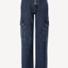 Vetements 7 For All Mankind | Jeans Tess Cargo En Bleu Fonce
