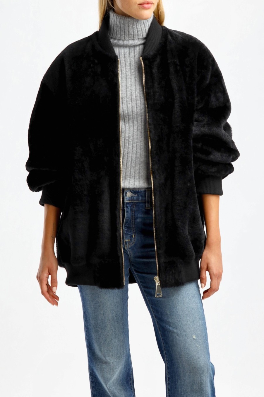 Vetements Jadia | Bomber Mica En Noir