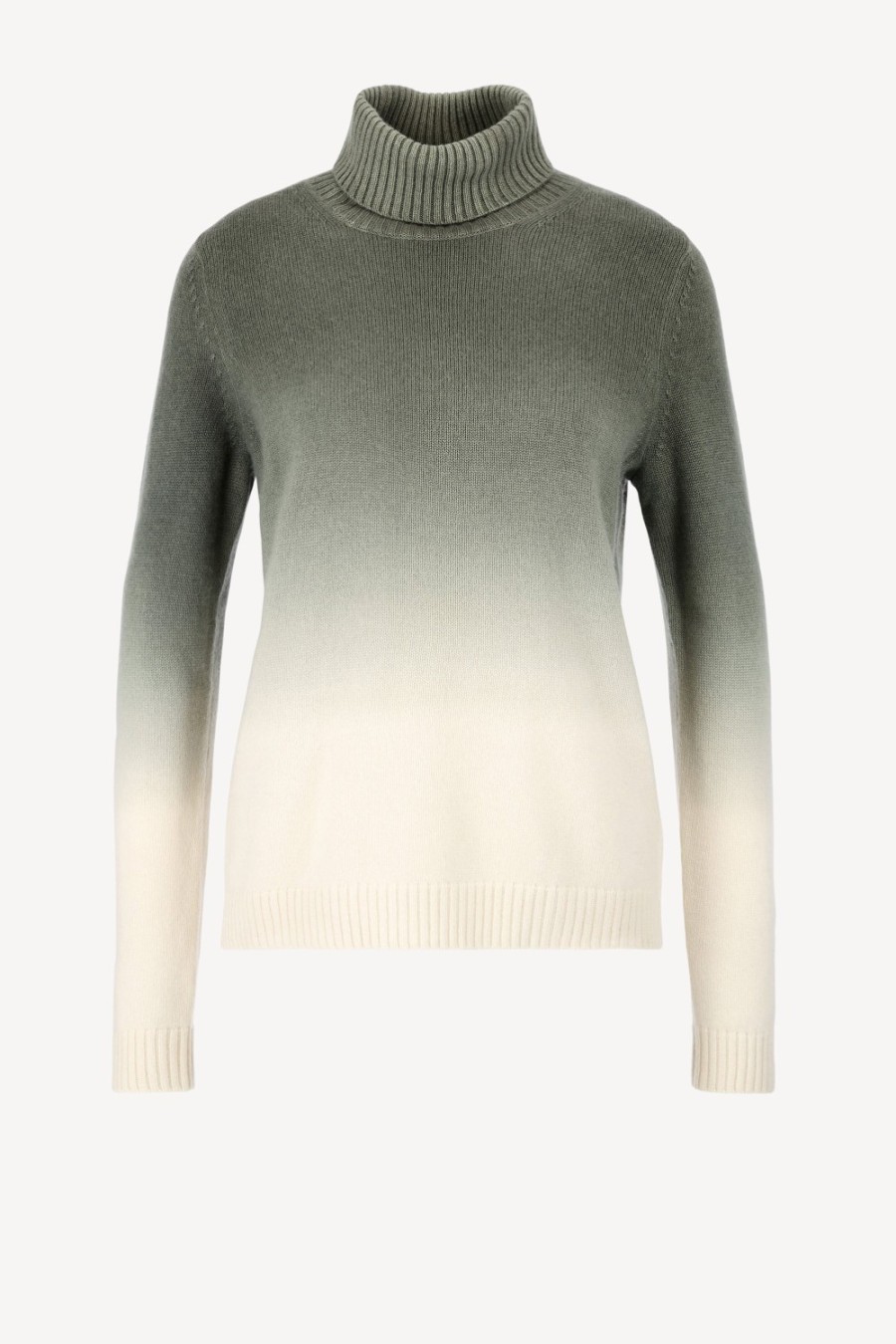 Vetements Kujten | Pull-Over Mochi Dip Dye En Kaki