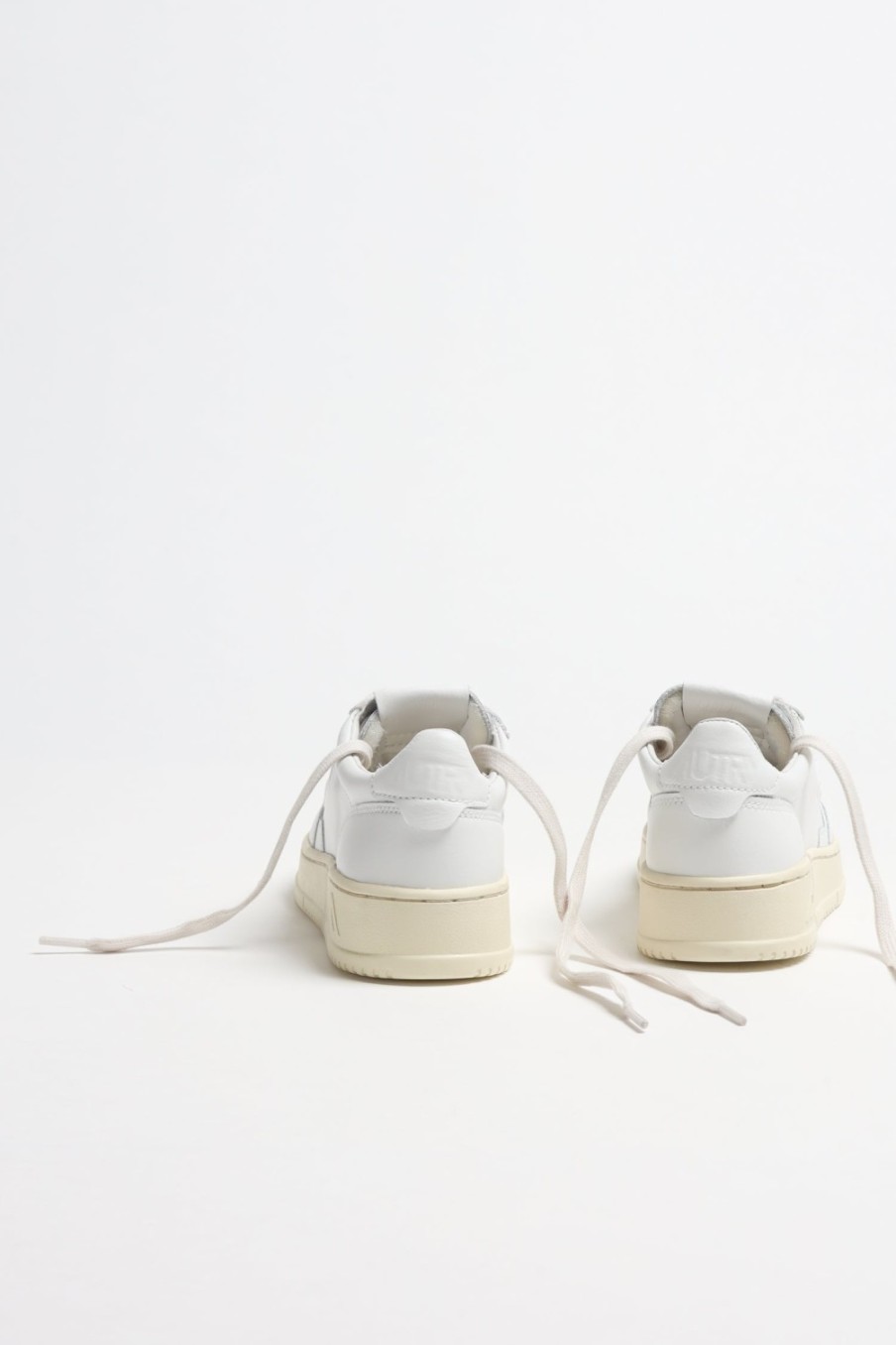 Chaussures Autry | Baskets 01 Low En Blanc